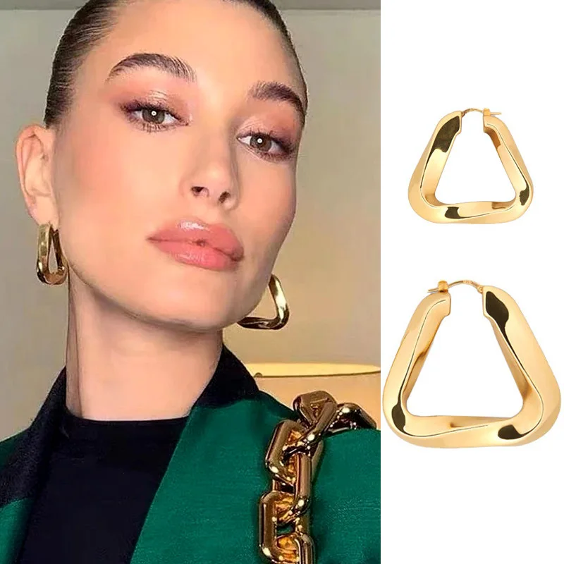 Irregular Earrings Female Personality Simple Exaggerated Earrings Fashion Korean Jewelry Temperament Girl's Daily Wear Earrings
Irregular Earrings Female Personality Simple Exaggerated Earrings Fashion Korean Jewelry Temperament Girl's Daily Wear Earrings