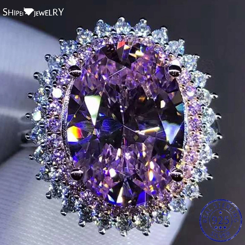 Shipei 925 пробы Серебряный VVS 3EX 6CT измельченный ледяной Овальный созданный муассанит драгоценный камень обручальное кольцо ювелирные изделия
Shipei 925 пробы Серебряный VVS 3EX 6CT измельченный ледяной Овальный созданный муассанит драгоценный камень обручальное кольцо ювелирные изделия
