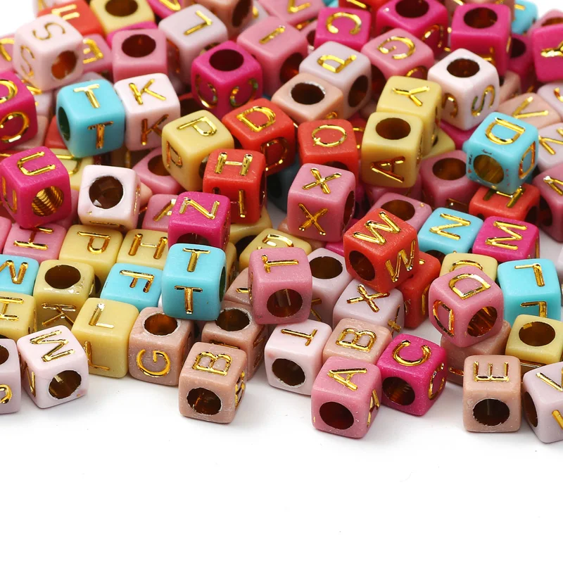 Acrylic Beads 6mm/7mm Square Letter Colorful Spacer Beads For Jewelry Making DIY Handmade Earrings Necklace Bracelet Accessories
Acrylic Beads 6mm/7mm Square Letter Colorful Spacer Beads For Jewelry Making DIY Handmade Earrings Necklace Bracelet Accessories