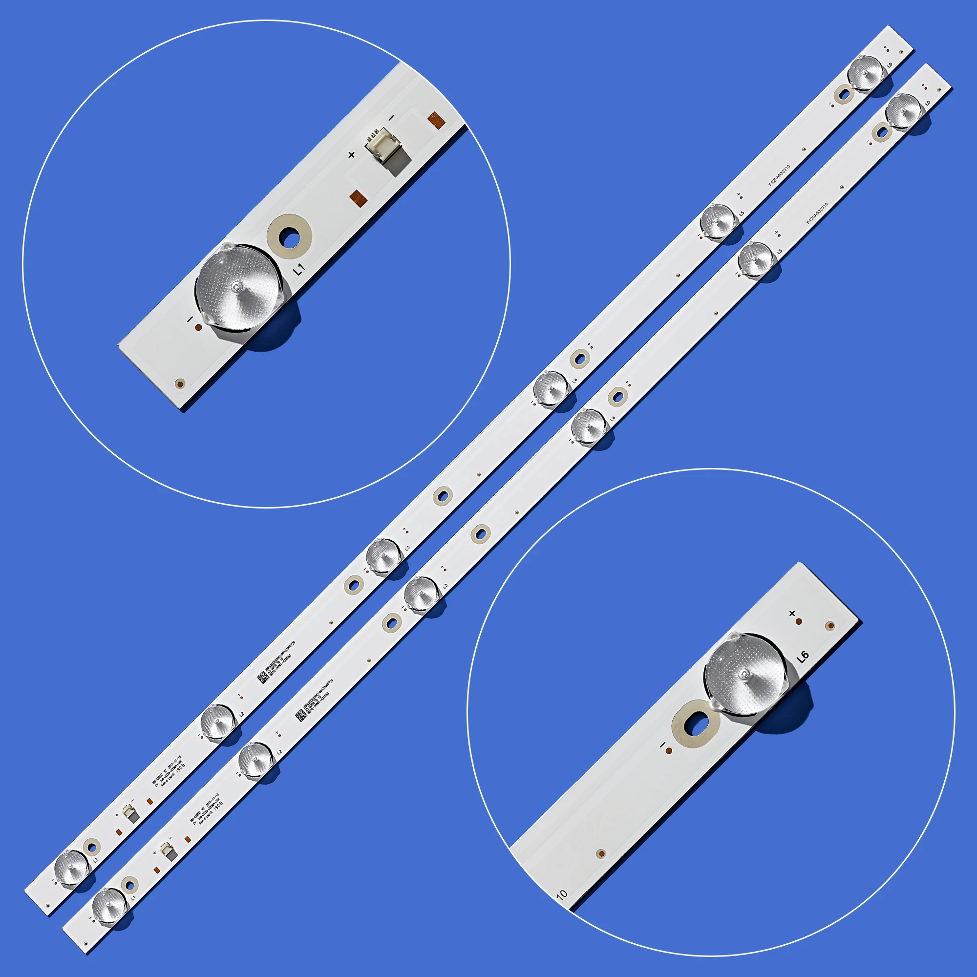 Светодиодная лента для подсветки 32 дюйма JL.D32061330-081AS-M E348124 FZD-03 L2202 L1074 V2 2-6-3030-300MA-36V 10
