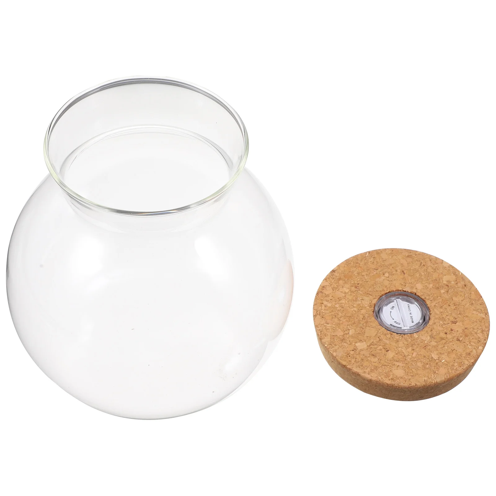 Cork Landscape Ecological Bottle Clear Glass Terrarium Container Tank Round Glass Jar Aquarium Night Lights Gift
Cork Landscape Ecological Bottle Clear Glass Terrarium Container Tank Round Glass Jar Aquarium Night Lights Gift