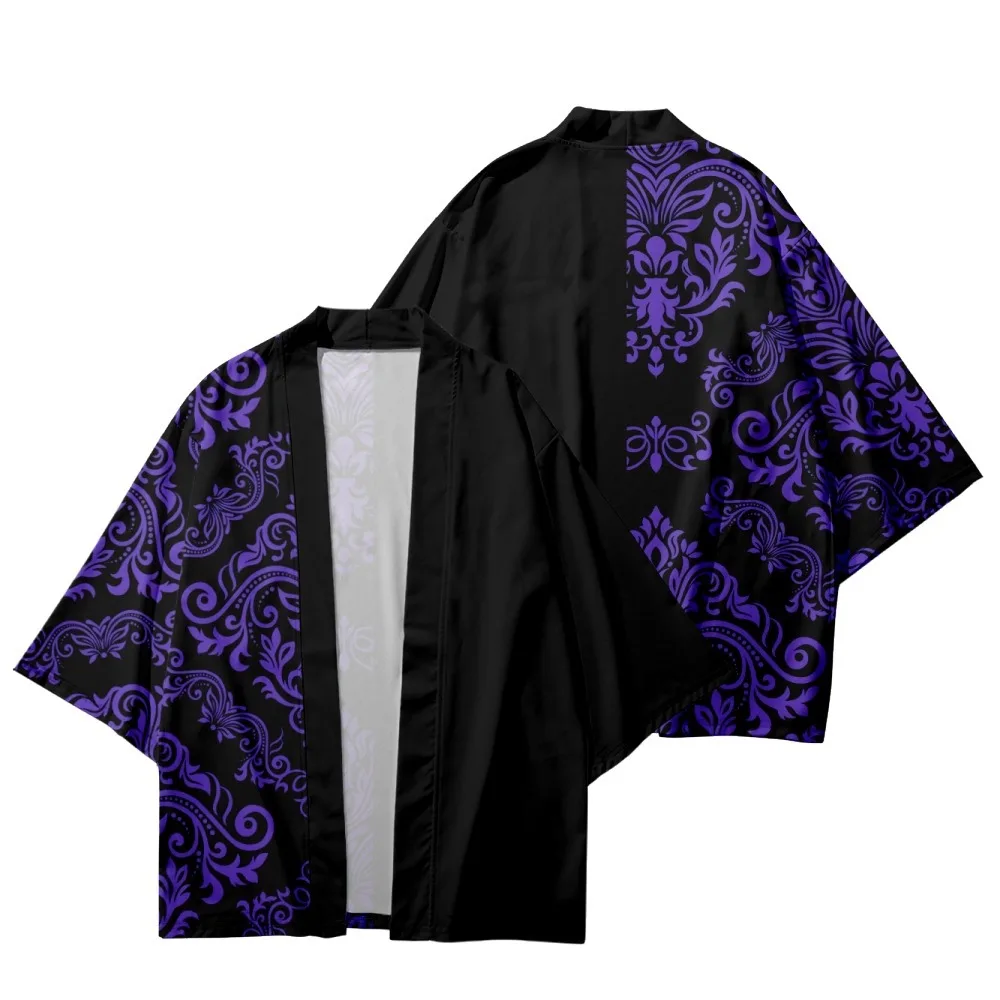 Casual Men Women Cardigan Cosplay Shirts Fashion Streetwear Print Traditional Kimono Harajuku Japanese Samurai Oversized Haori
Casual Men Women Cardigan Cosplay Shirts Fashion Streetwear Print Traditional Kimono Harajuku Japanese Samurai Oversized Haori