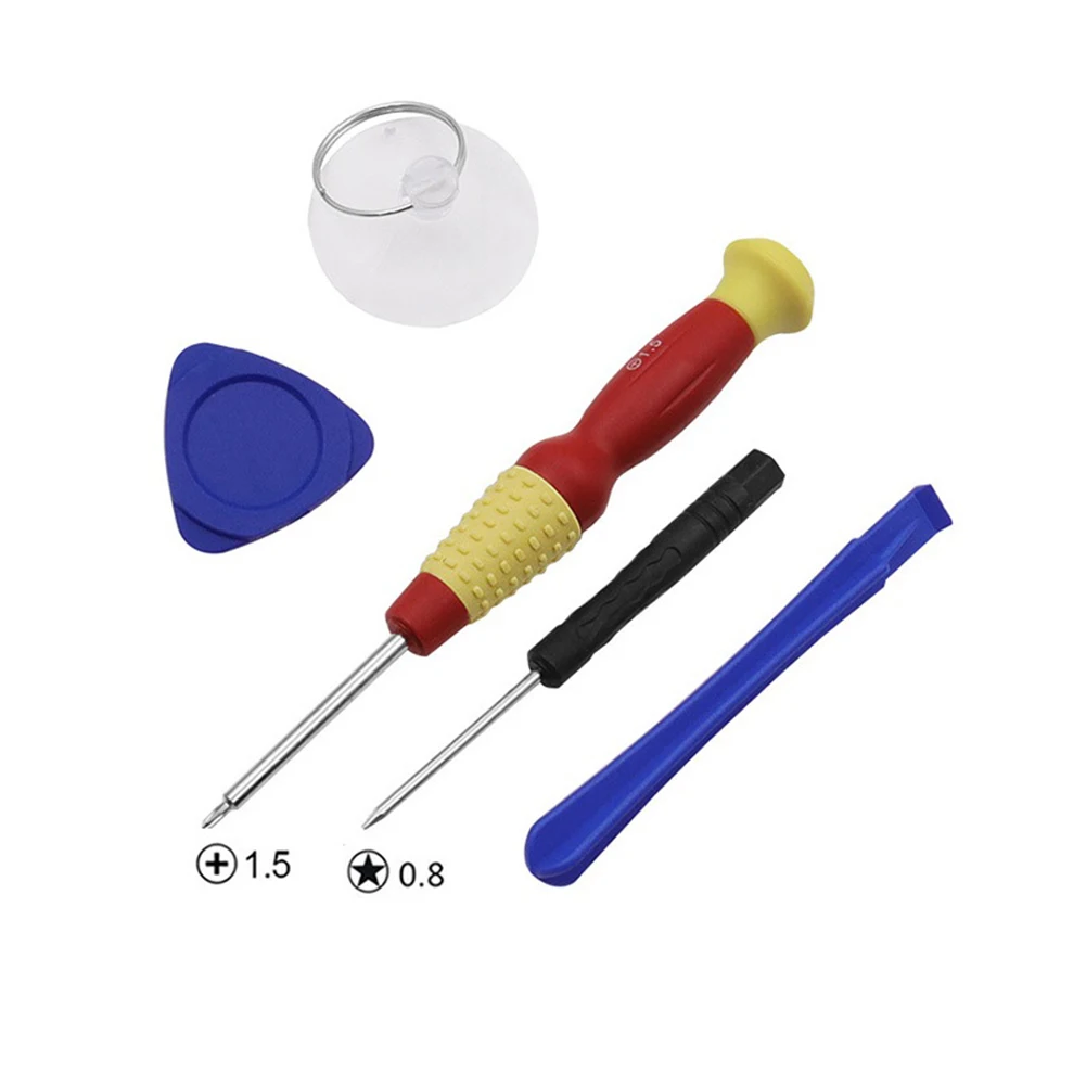 5PCS Plastic Screwdriver W/ Anti-slip Handle Spudger Pry Opening Repair Tool Kit For Mobile Phone Repairing Hand Tool
5PCS Plastic Screwdriver W/ Anti-slip Handle Spudger Pry Opening Repair Tool Kit For Mobile Phone Repairing Hand Tool
