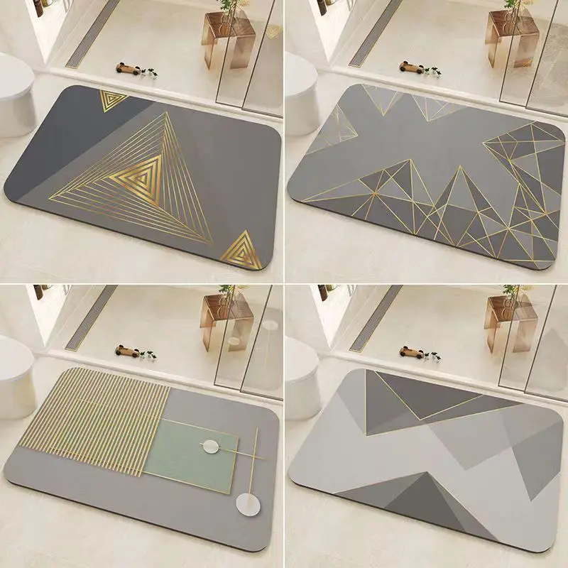 Bathroom Absorbent Pad Carpet Oval Diatom Mud Water Absorbing Bathroom Mat Quick Drying Non-slip Toilet Floor Mats Kitchen Door
Bathroom Absorbent Pad Carpet Oval Diatom Mud Water Absorbing Bathroom Mat Quick Drying Non-slip Toilet Floor Mats Kitchen Door