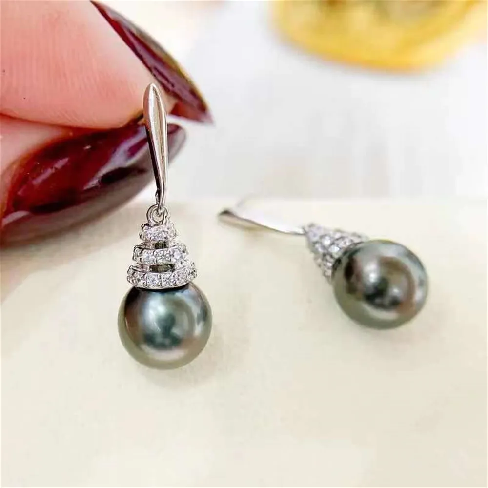 DIY Pearl Earnail Accessories S925 Sterling Silver Jewelry Gold Earrings Women's Empty Fit 9-11mm Beads
DIY Pearl Earnail Accessories S925 Sterling Silver Jewelry Gold Earrings Women's Empty Fit 9-11mm Beads