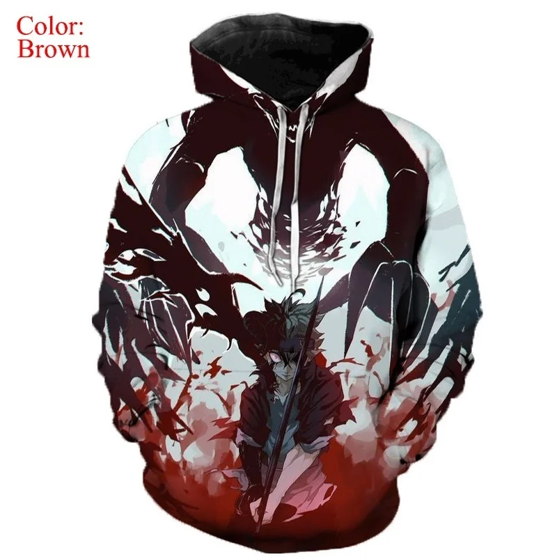 Толстовка Мужская/женская с капюшоном, свитшот с 3d-рисунком черного клевера, Повседневная Весенняя кофта в стиле хип-хоп
Толстовка Мужская/женская с капюшоном, свитшот с 3d-рисунком черного клевера, Повседневная Весенняя кофта в стиле хип-хоп