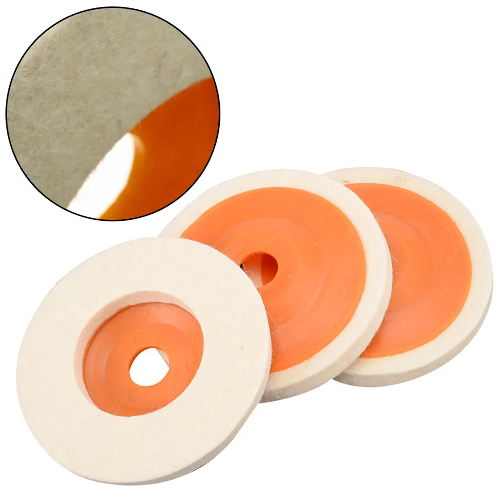 100mm Wool Polishing Wheel Felt Wheel Yellow Cover Wool Wheel For Polishing Glass Scratches Stainless Steel Grinding
100mm Wool Polishing Wheel Felt Wheel Yellow Cover Wool Wheel For Polishing Glass Scratches Stainless Steel Grinding