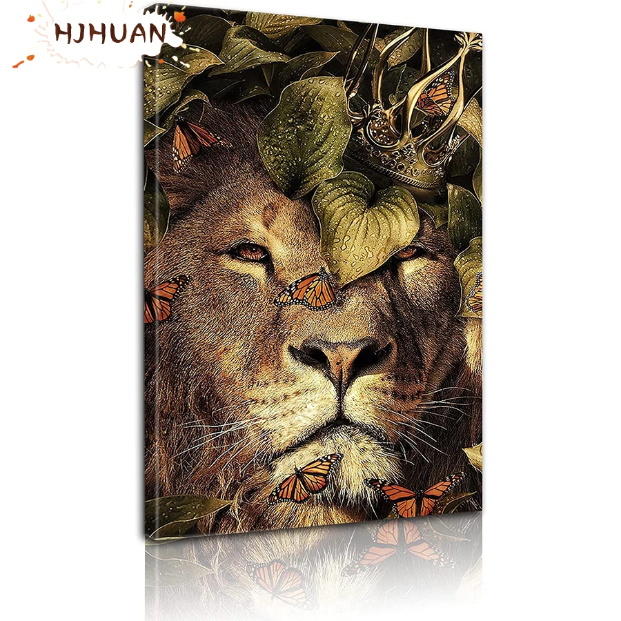 DIY lion among flowers Full Round Drill Diamond Painting Cross Stitch Kit Embroidery Rhinestones Mosaic Art Wall Sticker Decor
DIY lion among flowers Full Round Drill Diamond Painting Cross Stitch Kit Embroidery Rhinestones Mosaic Art Wall Sticker Decor