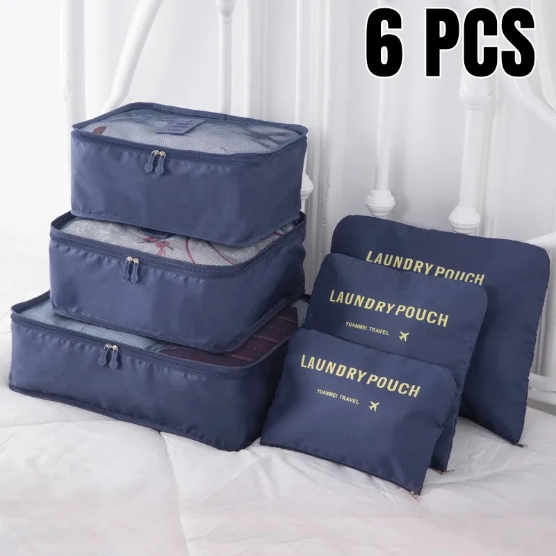6 Pieces Travel Bag Organizer Clothes Shoe Bags Travel Organizer Traveling Compression Packing Cubes Suitcase Luggage Organizers
6 Pieces Travel Bag Organizer Clothes Shoe Bags Travel Organizer Traveling Compression Packing Cubes Suitcase Luggage Organizers