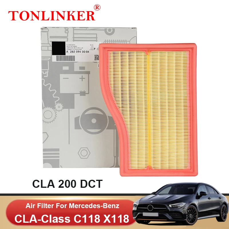 Воздушный фильтр TONLINKER A2820940004 для Mercedes Benz CLA Class C118 X118 2019 2020 2021 2022 200 DCT Sport 1.3L M282, автомобильные аксессуары, товары
Воздушный фильтр TONLINKER A2820940004 для Mercedes Benz CLA Class C118 X118 2019 2020 2021 2022 200 DCT Sport 1.3L M282, автомобильные аксессуары, товары