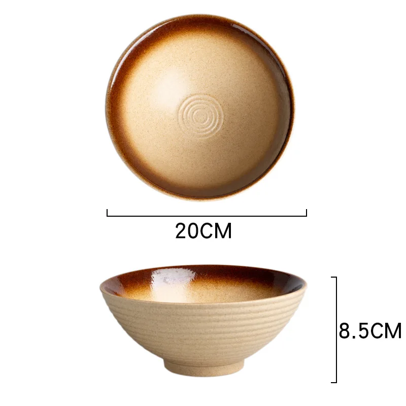 Японская керамическая миска 8 дюймов 
Японская керамическая миска 8 дюймов