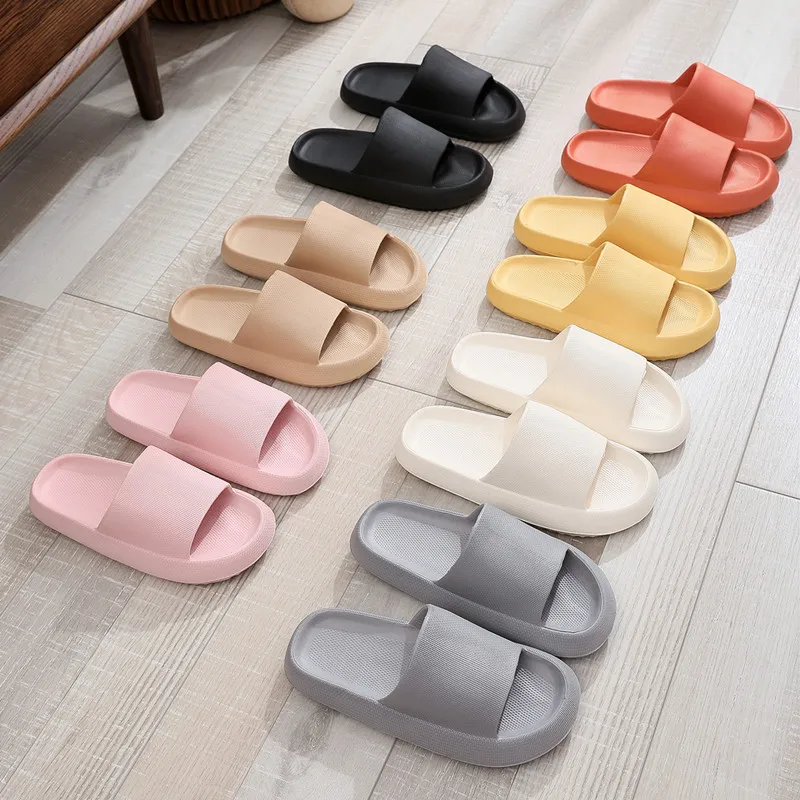 Thick Platform Bathroom Shoes Women Summer Soft Sole Slide Ladies Sandals Leisure Man Indoor Anti-slip Slippers
Thick Platform Bathroom Shoes Women Summer Soft Sole Slide Ladies Sandals Leisure Man Indoor Anti-slip Slippers