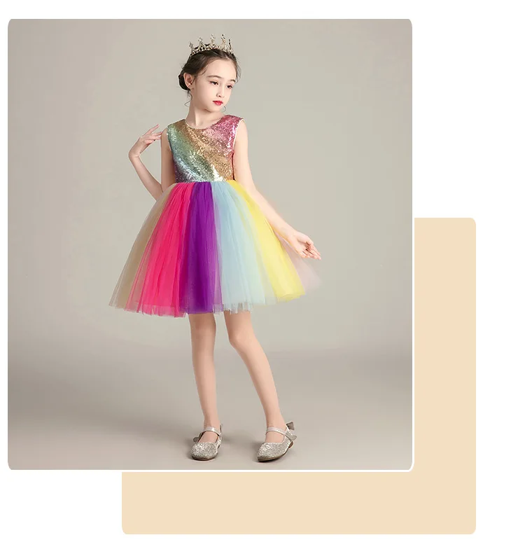 Girls' Princess Dress Summer Wedding Colorful Red Children's Dress Children's Performance Birthday Dress
Girls' Princess Dress Summer Wedding Colorful Red Children's Dress Children's Performance Birthday Dress