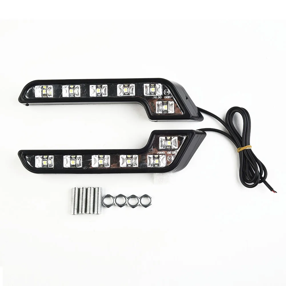 2pcs White 12V 6 LED Car Fog Lamp Daytime Running Light Waterproof Under Front Fender Driving Lamp L-Shaped Super Bright
2pcs White 12V 6 LED Car Fog Lamp Daytime Running Light Waterproof Under Front Fender Driving Lamp L-Shaped Super Bright