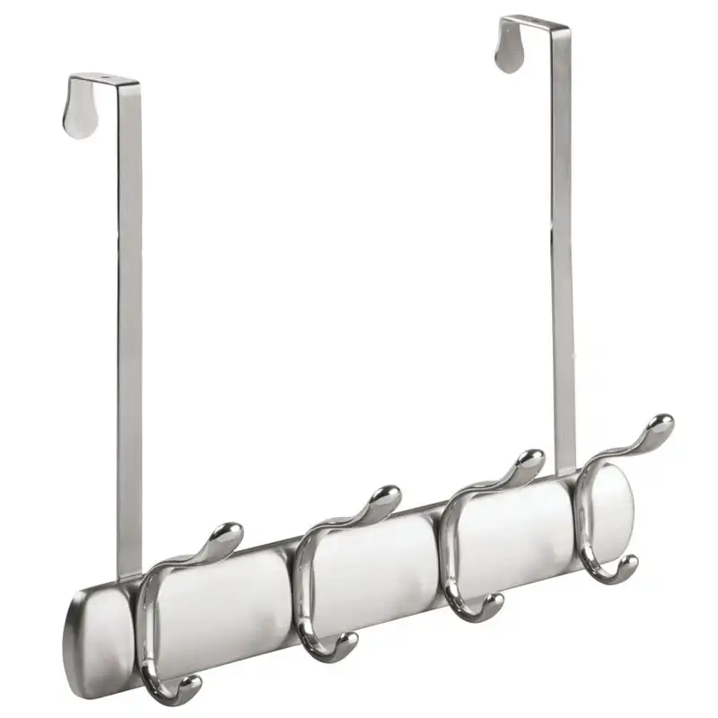 Door Rack, 4 Hook, Brushed/Chrome Key holder for wall Wall key holder Cat hooks Kitchen decoraction Key wall holder Hanger hooks
Door Rack, 4 Hook, Brushed/Chrome Key holder for wall Wall key holder Cat hooks Kitchen decoraction Key wall holder Hanger hooks