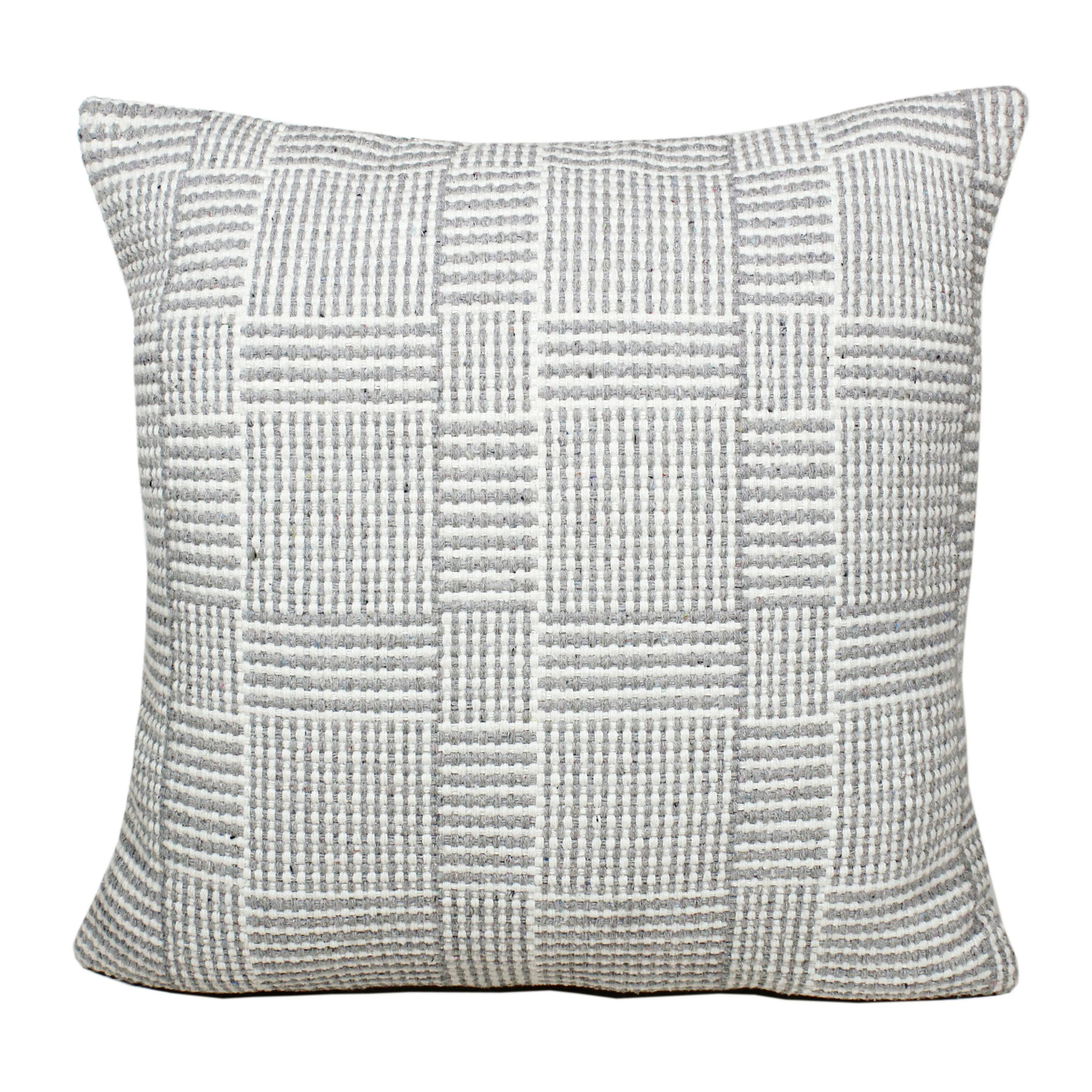 20" x 20" Modern, Industrial, Farmhouse Gray, White, Multi-color Geometric Cotton, Polyester Throw Pillow
20" x 20" Modern, Industrial, Farmhouse Gray, White, Multi-color Geometric Cotton, Polyester Throw Pillow
