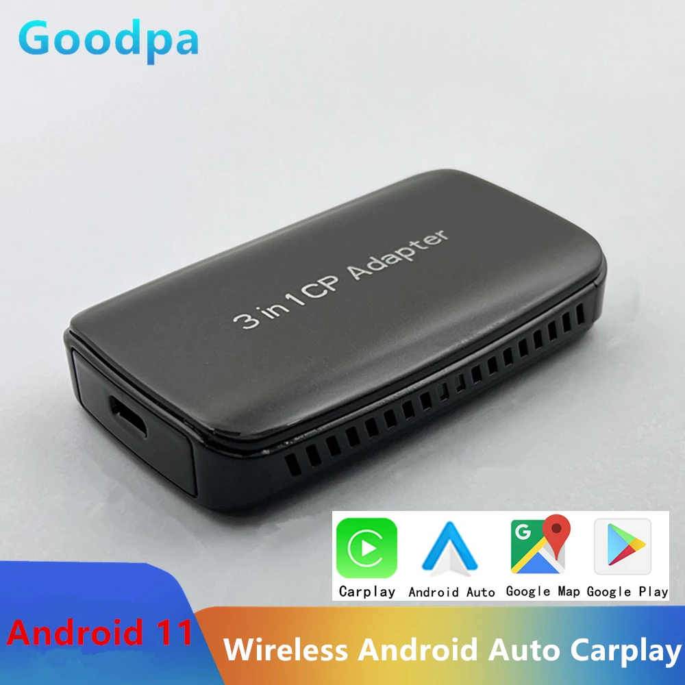 Android 11 Wireless Android Auto Adapter Wireless Carplay Dongle Carplay ai Box Multimedia Box For VW Audi Kia Toyota Honda Fiat
Android 11 Wireless Android Auto Adapter Wireless Carplay Dongle Carplay ai Box Multimedia Box For VW Audi Kia Toyota Honda Fiat