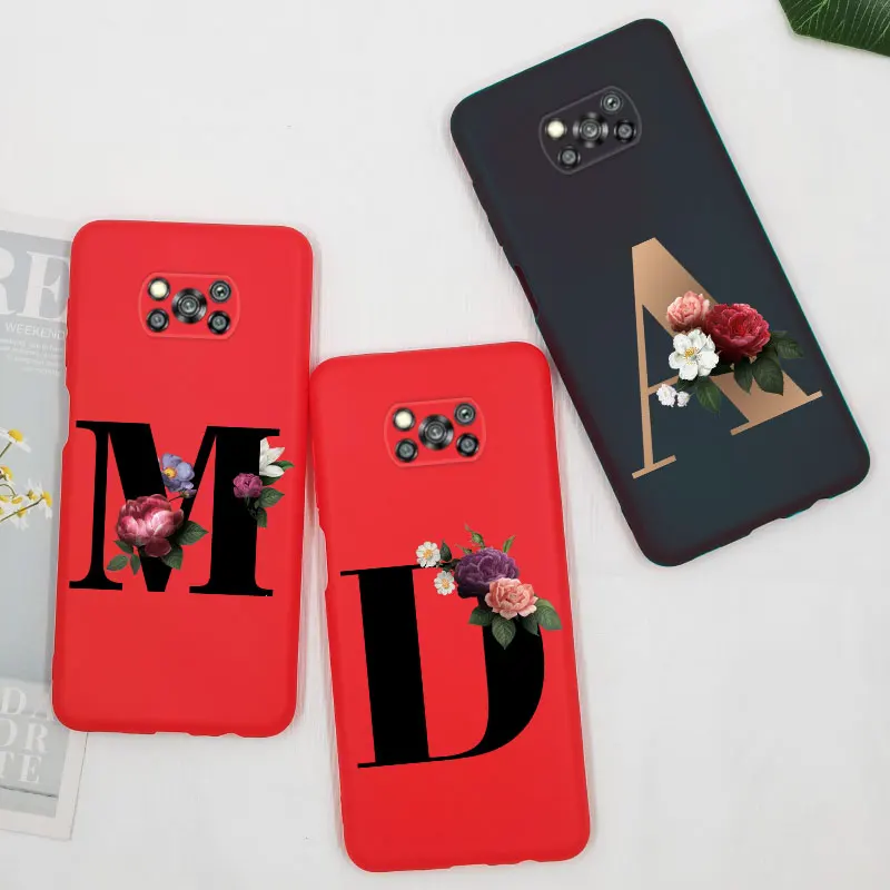 Чехол для Xiaomi POCO X3 Pro, силиконовый чехол, красный, черный для Xiomi Mi Note 10 Lite Pro POCOX3 NFC, защитный чехол с инициальной надписью
Чехол для Xiaomi POCO X3 Pro, силиконовый чехол, красный, черный для Xiomi Mi Note 10 Lite Pro POCOX3 NFC, защитный чехол с инициальной надписью