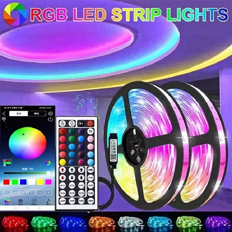 USB Bluetooth LED Light Bar 5050 DC5V Light Strip Diode TV Background Lighting Phone control Neon Ice Lights Bedroom Decoration
USB Bluetooth LED Light Bar 5050 DC5V Light Strip Diode TV Background Lighting Phone control Neon Ice Lights Bedroom Decoration