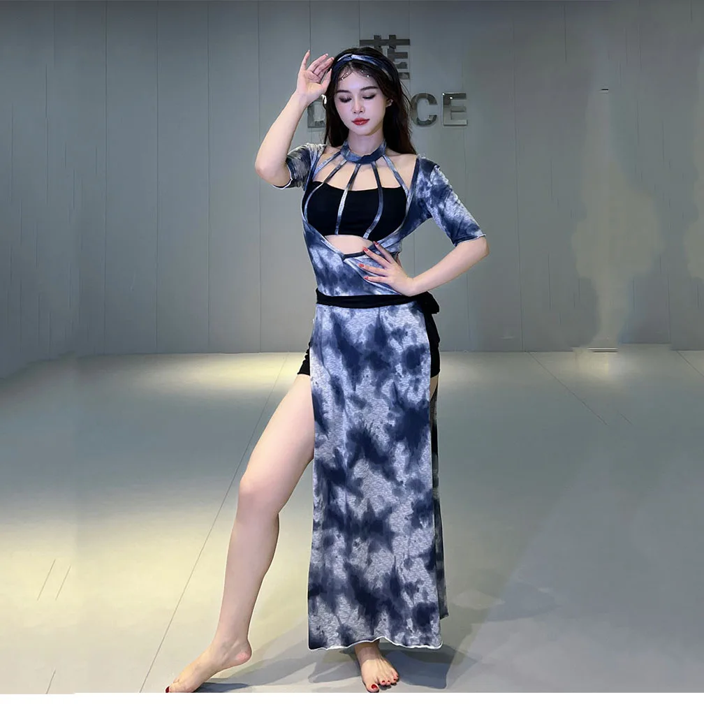 Belly Dance Costumes Woman Practice Clothes 2Piece Oriental Lesson Wear Sexy Arabic Robe Khaleegy Baladi Shaabi Dresses Print
Belly Dance Costumes Woman Practice Clothes 2Piece Oriental Lesson Wear Sexy Arabic Robe Khaleegy Baladi Shaabi Dresses Print