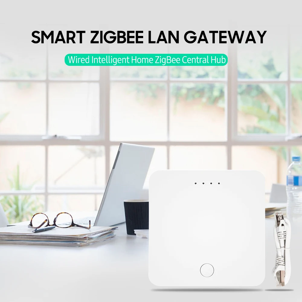 Smart ZigBee Gateway Wired LAN Gateway Intelligent Home Multi-device Linkage with Network Cable USB Cable
Smart ZigBee Gateway Wired LAN Gateway Intelligent Home Multi-device Linkage with Network Cable USB Cable