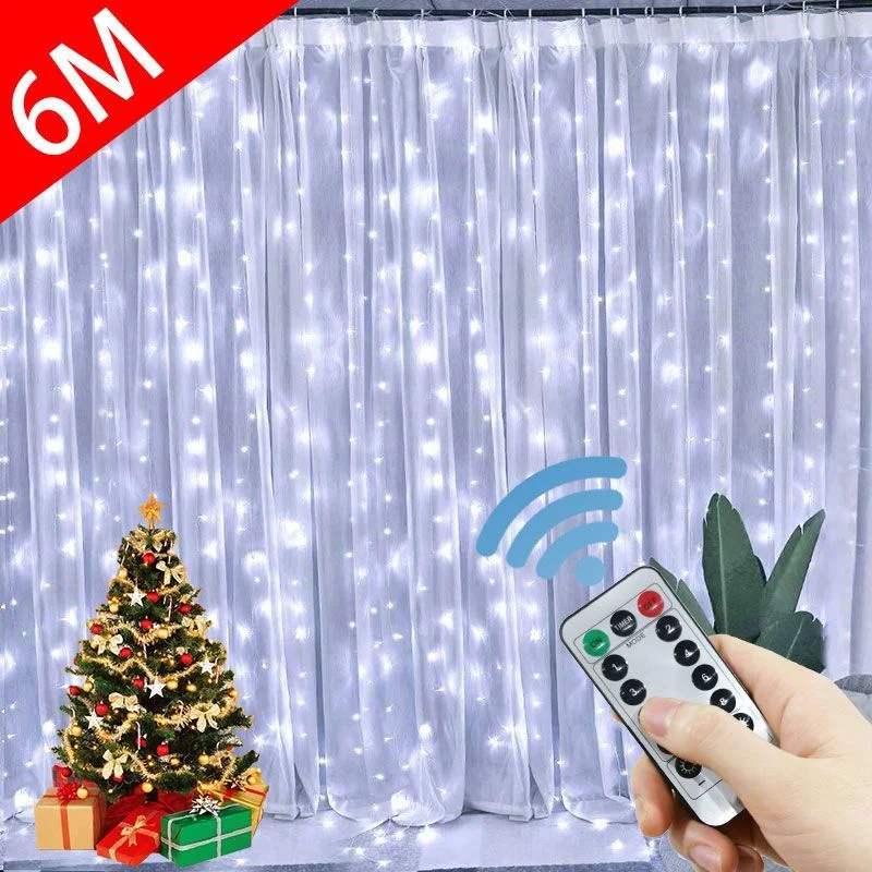 Светящаяся гирлянда-занавеска, 3 м, 4 м, 6 м 
Светящаяся гирлянда-занавеска, 3 м, 4 м, 6 м