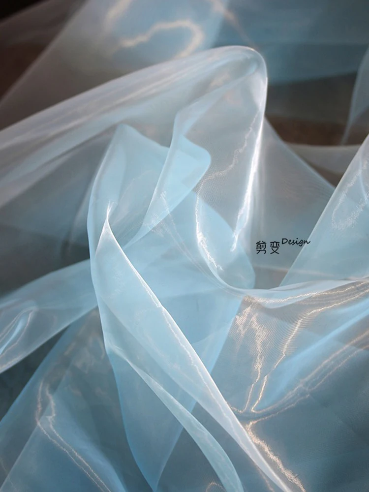 Прозрачное тонкое мягкое Сетчатое свадебное платье Shuiguang из органзы, дизайнерская ткань Hanfu, Подарочная одежда, высококачественная ткань для платья
Прозрачное тонкое мягкое Сетчатое свадебное платье Shuiguang из органзы, дизайнерская ткань Hanfu, Подарочная одежда, высококачественная ткань для платья