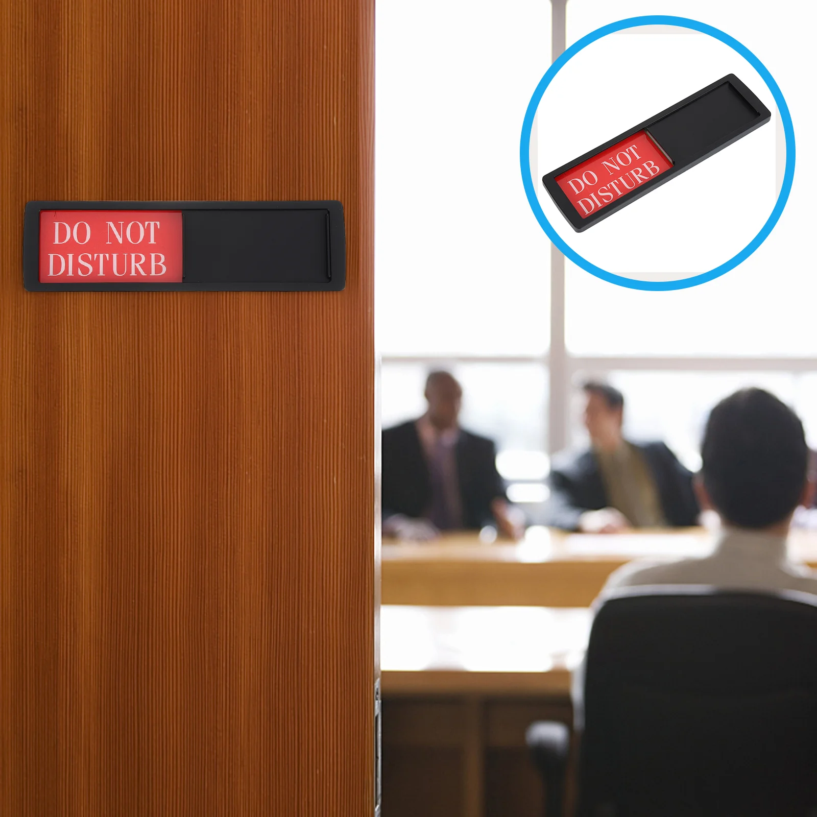 

Magnetic Please Knock Sign Do Not Disturb Door Hanger Slider Signs Conference Office Meetings Privacy Indicator The Welcome