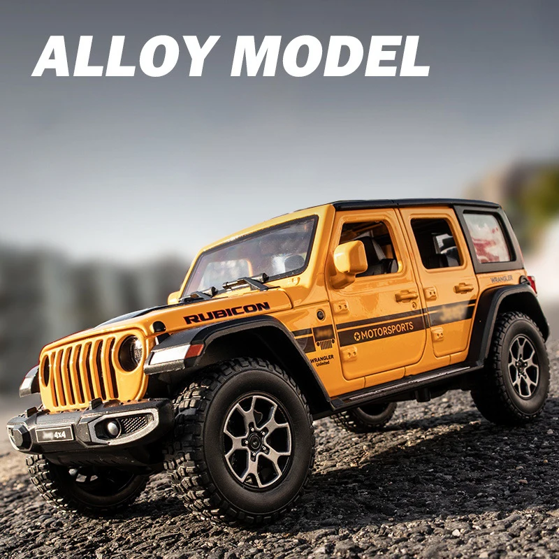 1:22 Scale Orv Diecast Pull Back Car Chrysler Jeeps Wrangler Rubicon Metal Model With Light And Sound Alloy Toys Collection
1:22 Scale Orv Diecast Pull Back Car Chrysler Jeeps Wrangler Rubicon Metal Model With Light And Sound Alloy Toys Collection