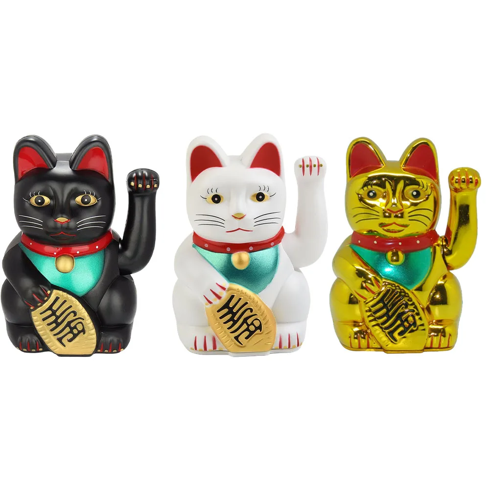 6inch Rifeng Electric Waving Lucky Cat Cashier New Store Opening Gift Waving Arm Beckoning Fortune Cat Car Decor
6inch Rifeng Electric Waving Lucky Cat Cashier New Store Opening Gift Waving Arm Beckoning Fortune Cat Car Decor