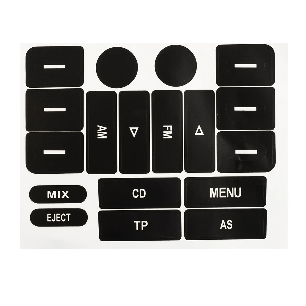 For Golf MK5 For Passat Radios Knobs Repair Stickers Worn Buttons Car Interior Stickers
For Golf MK5 For Passat Radios Knobs Repair Stickers Worn Buttons Car Interior Stickers