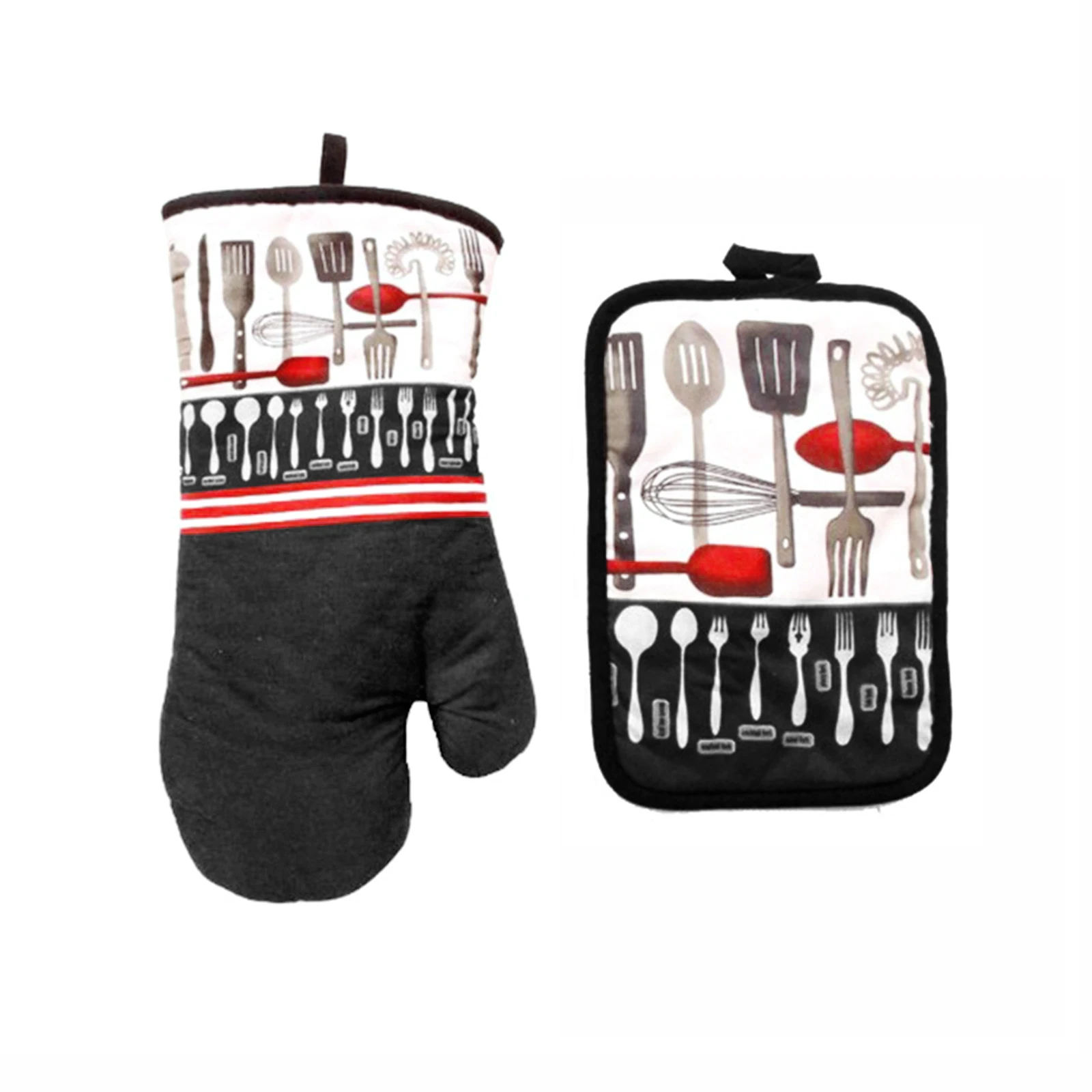 1 шт. профессиональная хлопковая варежка для духовки, термостойкая Защитная перчатка с подставкой
1 шт. профессиональная хлопковая варежка для духовки, термостойкая Защитная перчатка с подставкой