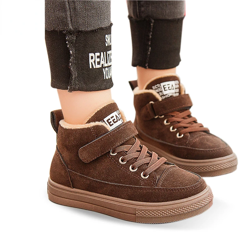Kids Boots Keep Warm In Winter Kids Shoes Suede Material Comfortable Children's Cotton Boots Anti-slip Boys Girls Sneakers
Kids Boots Keep Warm In Winter Kids Shoes Suede Material Comfortable Children's Cotton Boots Anti-slip Boys Girls Sneakers