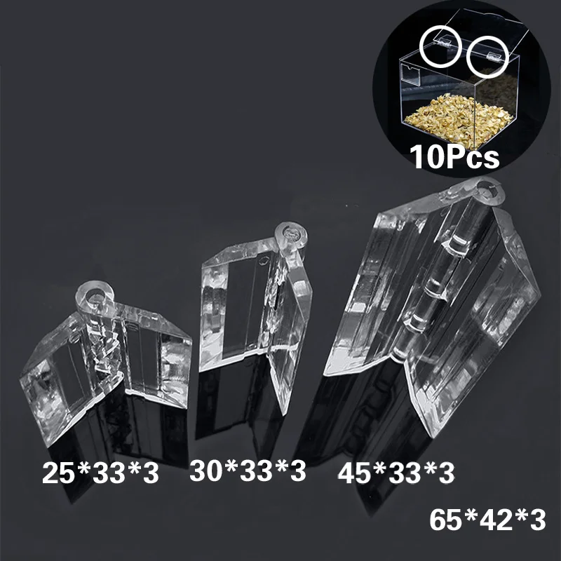 10Pcs Transparent Plastic Folding Hinges Durable Clear Acrylic Hinge Tools Cabinet Hardware Furniture Cabinet Door Hinges
10Pcs Transparent Plastic Folding Hinges Durable Clear Acrylic Hinge Tools Cabinet Hardware Furniture Cabinet Door Hinges