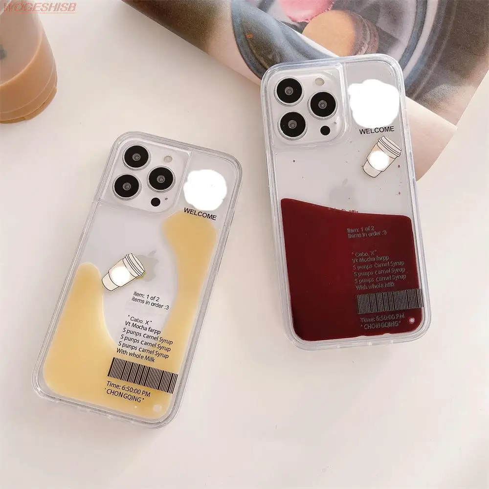 Liquid Water Case For iPhone 13 12 mini 11 Pro X Xs Max XR 6 6s 7 8 Plus SE 2020 Cases coffee and milk Silicone Cover
Liquid Water Case For iPhone 13 12 mini 11 Pro X Xs Max XR 6 6s 7 8 Plus SE 2020 Cases coffee and milk Silicone Cover