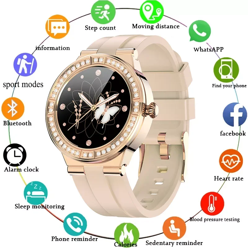 LIGE Women Smart Watch Sports Fitness Tracker Bracelet Heart Rate Monitor Smart Clock 2022 Ladies Smartwatch For Birthday Gift
LIGE Women Smart Watch Sports Fitness Tracker Bracelet Heart Rate Monitor Smart Clock 2022 Ladies Smartwatch For Birthday Gift