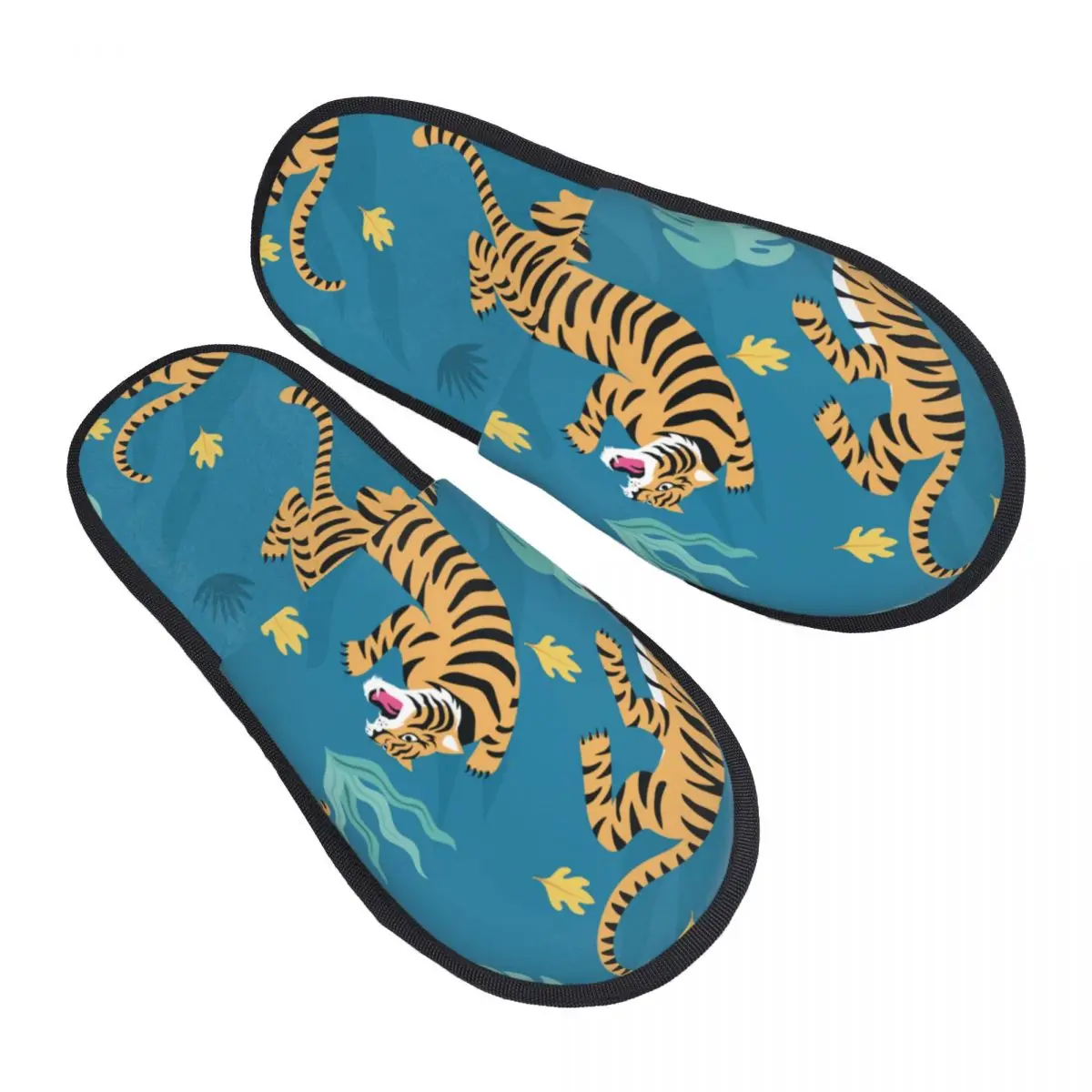 Vintage Tiger Pattern Slipper For Women Men Fluffy Winter Warm Slippers Indoor Slippers
Vintage Tiger Pattern Slipper For Women Men Fluffy Winter Warm Slippers Indoor Slippers