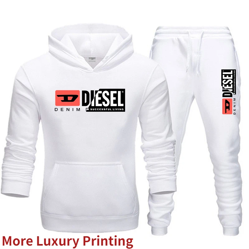 Men's Luxury Print Hoodie Suit Solid Color Man Hoodie Sets Leisure Fashion Male Tracksuit Hooded Sportswear Sweatshirt and Pant
Men's Luxury Print Hoodie Suit Solid Color Man Hoodie Sets Leisure Fashion Male Tracksuit Hooded Sportswear Sweatshirt and Pant