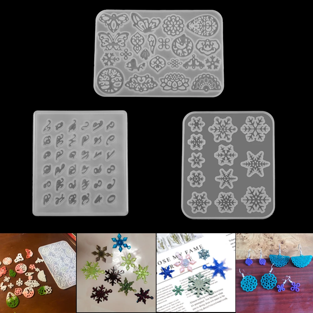 1 Pc Silicone Epoxy Resin Mold Small Letter Snowflake Butterfly Necklace Earring Pendant Jewelry DIY Jewelry Making Findings
1 Pc Silicone Epoxy Resin Mold Small Letter Snowflake Butterfly Necklace Earring Pendant Jewelry DIY Jewelry Making Findings