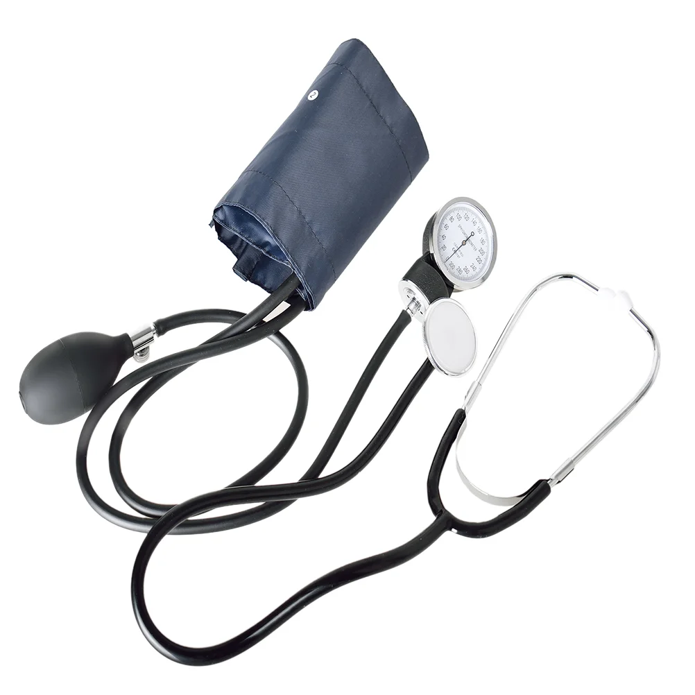 Dual Head Stethoscope Kit Cuff Aneroid Sphygmomanometer Stethoscope Kit Stethoscope and Cuff Set
Dual Head Stethoscope Kit Cuff Aneroid Sphygmomanometer Stethoscope Kit Stethoscope and Cuff Set