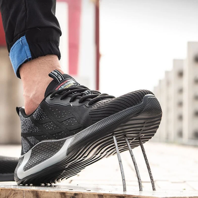 Safety Shoes Men Sneaker Steel Toe Work Shoes Male Indestructible Shoes Puncture-Proof Work Sneakers Security Protective Shoes
Safety Shoes Men Sneaker Steel Toe Work Shoes Male Indestructible Shoes Puncture-Proof Work Sneakers Security Protective Shoes
