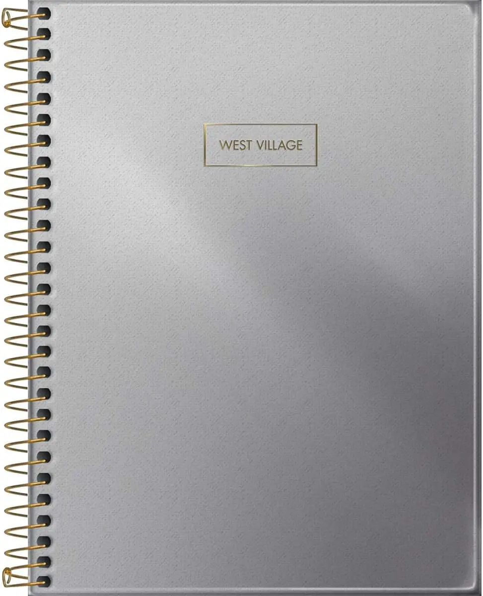 Escolar Attractive West Village 160 Sheets Spiral Caderno School Notebook - for Organizing Notes Ideas and Projects! notebook
Escolar Attractive West Village 160 Sheets Spiral Caderno School Notebook - for Organizing Notes Ideas and Projects! notebook