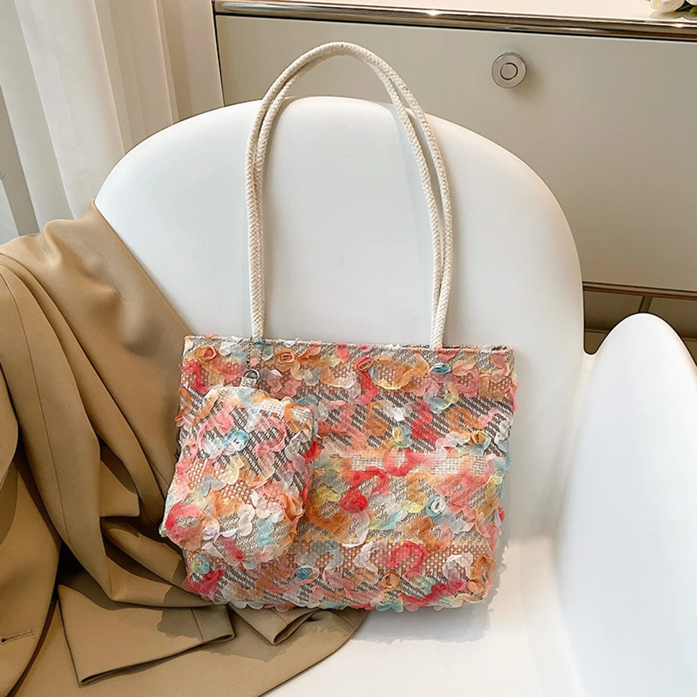 Spring Summer Lace Flower Handbags Fashion Women Tote Stylish Ladies Elegant Printed Fairy Shoulder Underarm Bags
Spring Summer Lace Flower Handbags Fashion Women Tote Stylish Ladies Elegant Printed Fairy Shoulder Underarm Bags