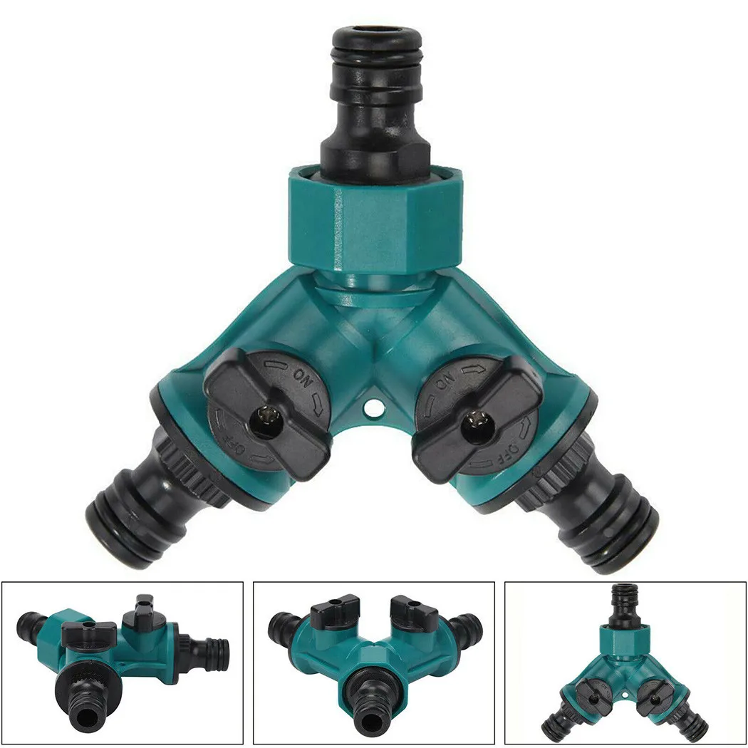 2 Way Hose Pipe Splitter Connector Adaptor Garden Hose Splitter Water Diverter Highly Matched With The Original
2 Way Hose Pipe Splitter Connector Adaptor Garden Hose Splitter Water Diverter Highly Matched With The Original