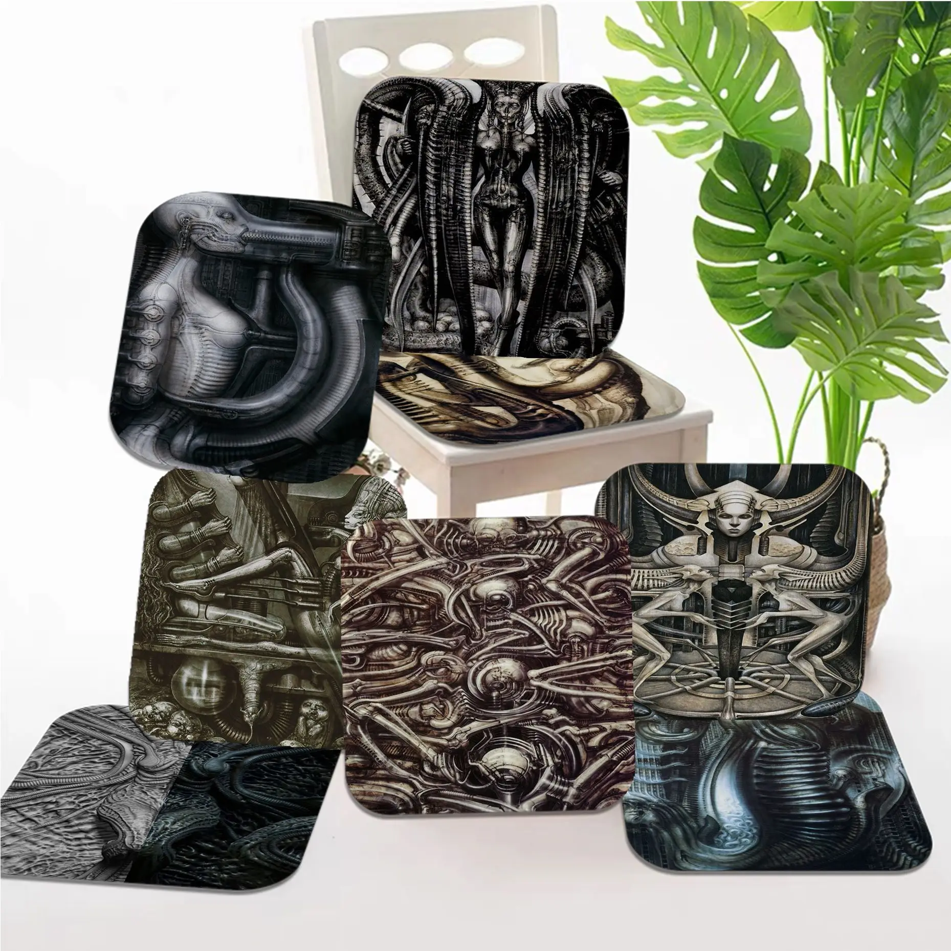 Hr Giger Li II Alien Horror Artwork Art Seat Pad Household Cushion Soft Plush Chair Mat Winter Office Bar Garden Cushions
Hr Giger Li II Alien Horror Artwork Art Seat Pad Household Cushion Soft Plush Chair Mat Winter Office Bar Garden Cushions