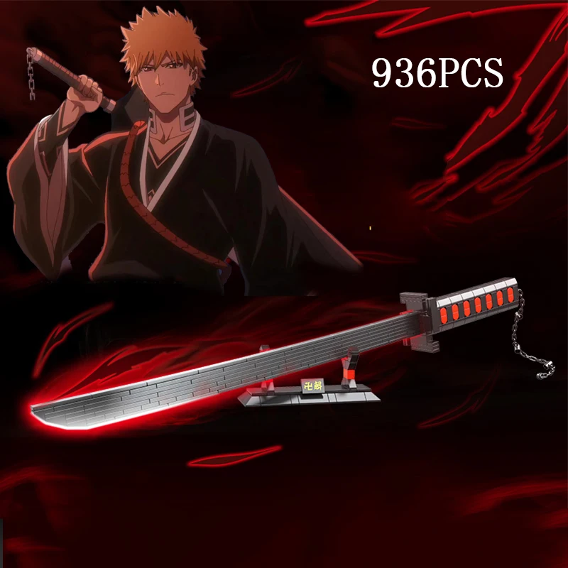 936 шт. аниме отбеливатель Kurosaki Ichigo строительные блоки меч катана модель нож сборка оружие Кирпичи игрушки для мальчиков подарки
936 шт. аниме отбеливатель Kurosaki Ichigo строительные блоки меч катана модель нож сборка оружие Кирпичи игрушки для мальчиков подарки