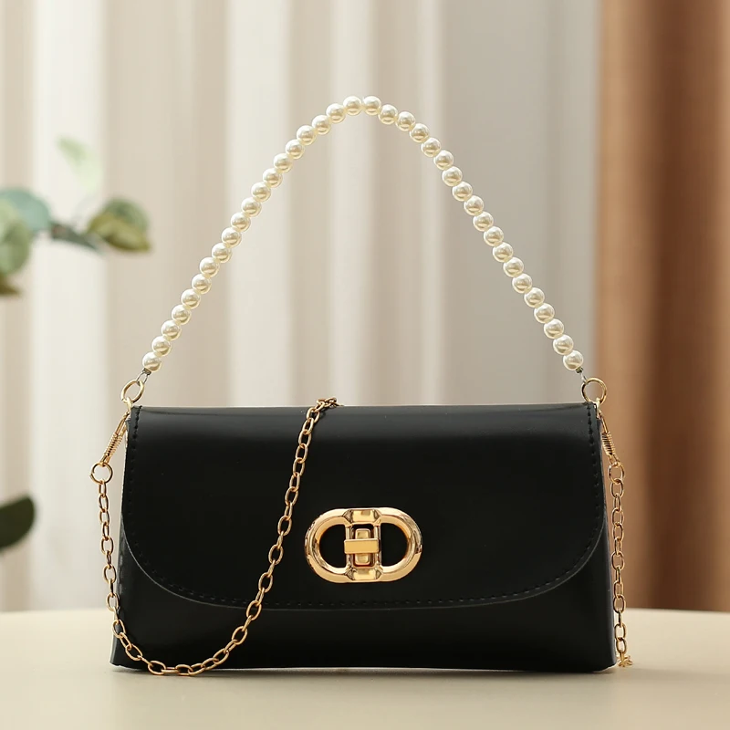 Simple Handbag Women's Shoulder Bag Multifunctional Rivet Pearl Ladies Pu Leather Fashion Trend Bag Small Square Crossbody Bag
Simple Handbag Women's Shoulder Bag Multifunctional Rivet Pearl Ladies Pu Leather Fashion Trend Bag Small Square Crossbody Bag