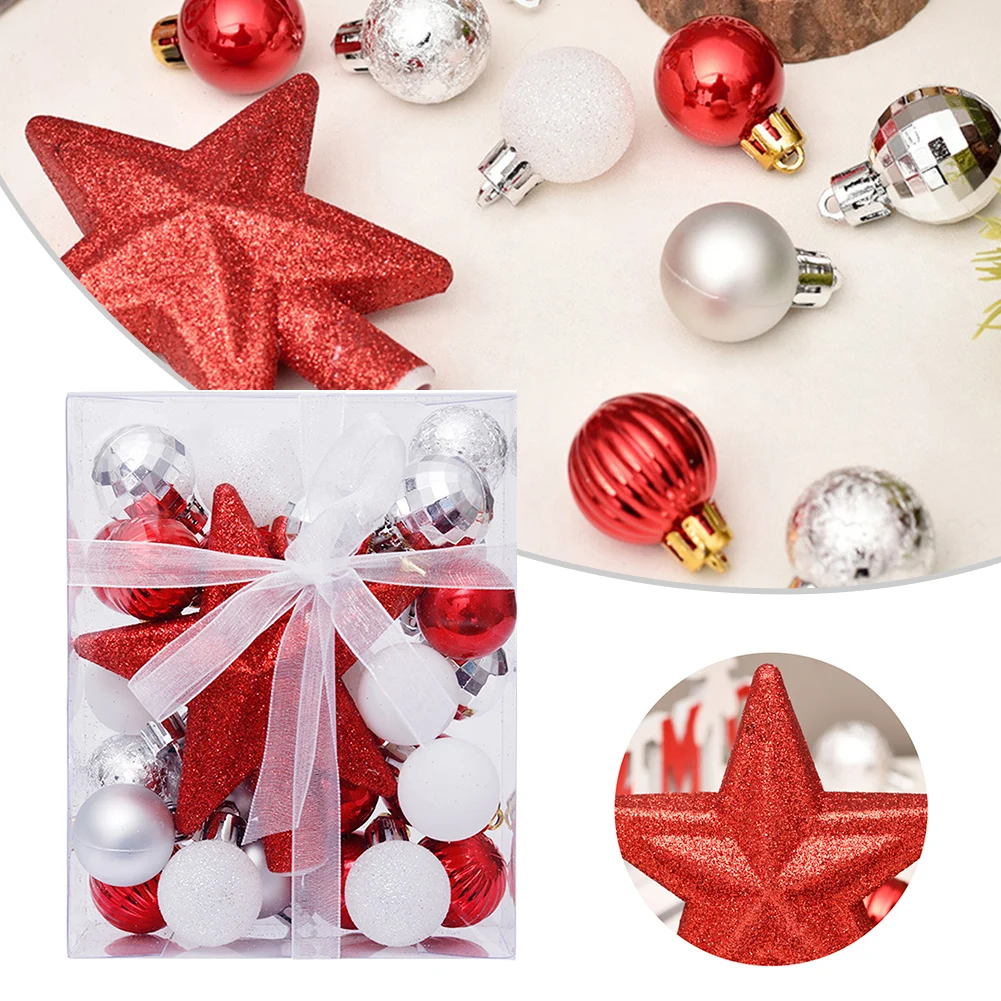 30PCS 3cm Christmas Ball Ornaments Xmas Tree Hanging Pendants For Holiday Wedding Party Decorations 2023 New Year Gift
30PCS 3cm Christmas Ball Ornaments Xmas Tree Hanging Pendants For Holiday Wedding Party Decorations 2023 New Year Gift