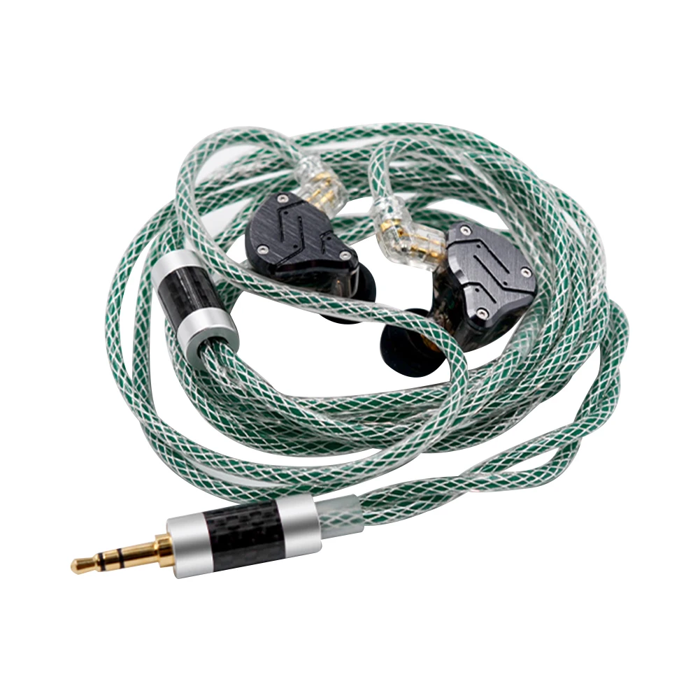 Oxygen Free Copper Headphone Cord for KZ/CCA Professional Audio Headset Wire 0.75mm Gold Plated Pin Earphone Cable
Oxygen Free Copper Headphone Cord for KZ/CCA Professional Audio Headset Wire 0.75mm Gold Plated Pin Earphone Cable