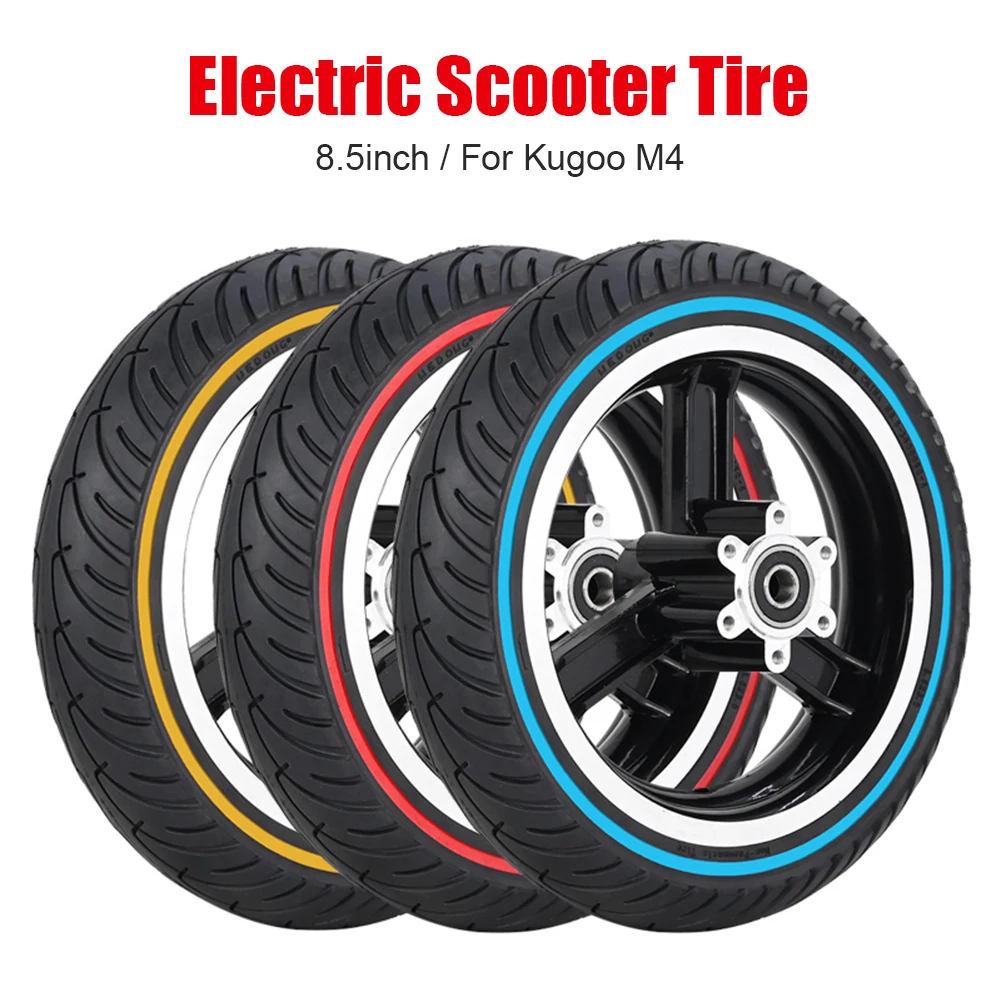 Rubber Tire 8.5-inch Tire Replacement for Front Wheel Wear-Resistant Outer Tire Aluminum Hub for KUGOO M4 Electric Scooter
Rubber Tire 8.5-inch Tire Replacement for Front Wheel Wear-Resistant Outer Tire Aluminum Hub for KUGOO M4 Electric Scooter